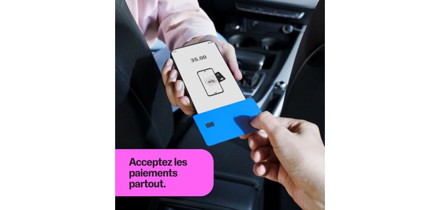 Terminal de paiement Sumup Tap to Pay