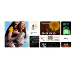 Vidéoprojecteur Xgimi Pack grand écran MoGo 4 + Pied avec batterie + Ecran + Sacoche + Kit de nettoyage