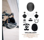 Casque vélo Casr de protection avec caméra Taille L Noir