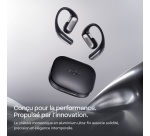 Ecouteurs Shokz sans fil à conduction aérienne True Wireless OpenFit Pro avec réduction de bruit Noir