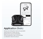 Ecouteurs Shokz sans fil à conduction aérienne True Wireless OpenFit Pro avec réduction de bruit Noir