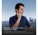 Ecouteurs Shokz sans fil à conduction aérienne True Wireless OpenFit Pro avec réduction de bruit Blanc