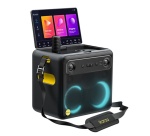 Lecteur Karaoké Ikarao Break X2 Enceinte portable avec écran tactile 10,1" et 2 microphones sans fil 300 W