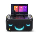 Lecteur Karaoké Ikarao Break X1 Enceinte portable avec écran tactile 13,3" et 2 microphones sans fil 460 W