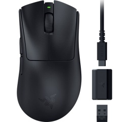 Souris Razer DeathAdder V3 HyperSpeed Noir - Gaming Esport sans fil - forme ergonomique, 6 boutons programmables, 30 000 DPI