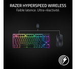 Souris Razer DeathAdder V3 HyperSpeed Noir - Gaming Esport sans fil - forme ergonomique, 6 boutons programmables, 30 000 DPI