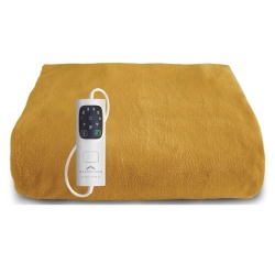 Couverture chauffante Dreamland SNUGGLE UP 160X120 cm MOUTARDE