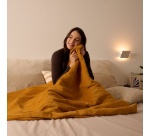 Couverture chauffante Dreamland SNUGGLE UP 160X120 cm MOUTARDE