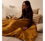 Couverture chauffante Dreamland SNUGGLE UP 160X120 cm MOUTARDE