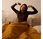 Couverture chauffante Dreamland SNUGGLE UP 160X120 cm MOUTARDE
