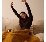 Couverture chauffante Dreamland SNUGGLE UP 160X120 cm MOUTARDE