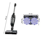 Aspirateur balai Rowenta X-Combo GZ3039WO Noir Reconditionné