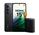 Smartphone Xiaomi Pack Redmi 15 5G 8/256 Go Noir + enceinte portable bluetooth 5W
