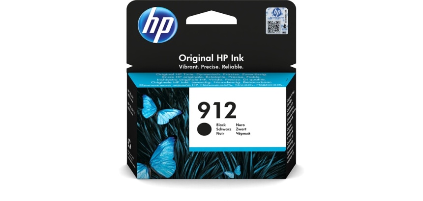 Cartouche d'encre Hp HP 912 Cartouche d'Encre Noire Authentique (3YL80AE) pour HP OfficeJet Pro 8010 series / 8020 series
