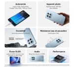 Smartphone Xiaomi REDMI Note 15 256Go Noir