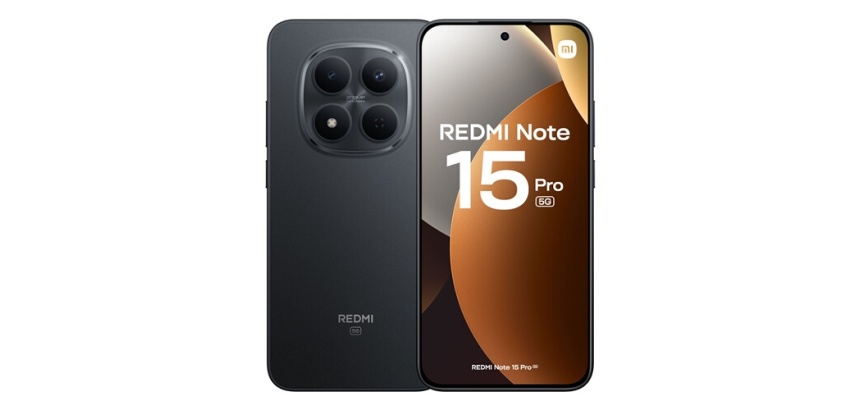 Smartphone Xiaomi REDMI Note 15 Pro 5G 512Go Noir