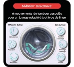 Lave-linge hublot Lg F34X76BSTA