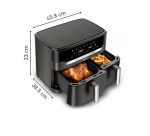 Friteuse sans huile Tefal Dual Easy Fry EY942HE0 Reconditionné