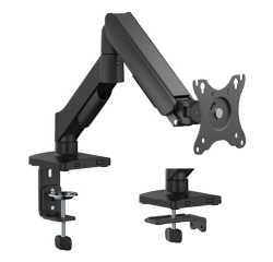 Bras & Pied pour écran Tnb ERGO - support articulé mécanique pour moniteur - noir