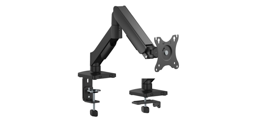 Bras & Pied pour écran Tnb ERGO - support articulé mécanique pour moniteur - noir