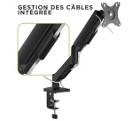 Bras & Pied pour écran Tnb ERGO - support articulé mécanique pour moniteur - noir