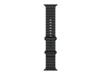 Accessoires bracelet et montre connectée Apple Océan noir 49 mm Finition titane noir