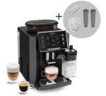 Expresso avec broyeur Krups Sensation Lait EA912HF1 Gris anthracite + kit entretien