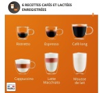 Expresso avec broyeur Krups Sensation Lait EA912HF1 Gris anthracite + kit entretien