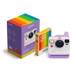 Appareil photo instantané Polaroid Now + Pack de films (8 photos) - Violet