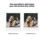 Appareil photo instantané Polaroid Now + Pack de films (8 photos) - Violet