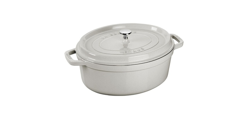 Cocotte Staub Fonte 31 cm Truffe Blanche 5,5 litres