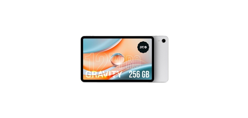 Tablette tactile Spc Gravity 12" 4G 256 Go Gris