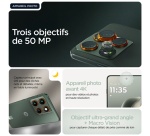 Smartphone Motorola Edge 70 6,67" 5G Double SIM 512 Go Vert de gris