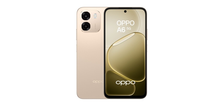 Smartphone Oppo A6 5G 6/256 Aurora Gold