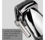 Tondeuse homme Babyliss E996E - Tondeuse cheveux Super-X Metal Series