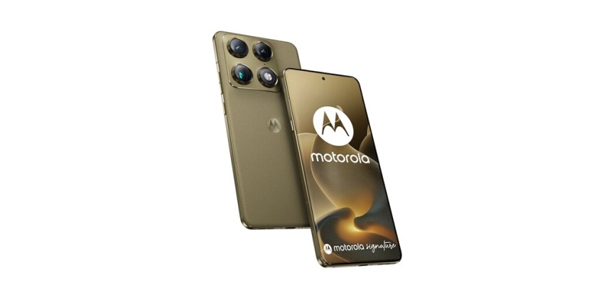 Smartphone Motorola Signature 6,8" 5G Double SIM 512 Go Vert Martini Olive