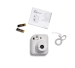 Appareil photo instantané Fujifilm Pack instax mini 12 Blanc + Pack film instax mini 10 vues + Guirlande LED