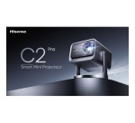 Vidéoprojecteur Hisense 4K Trichroma C2 PRO 3000 lumens  IMAX  Caisson de basse integre Dolby ATMOS