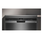 Lave-vaisselle pose libre Siemens SN23EC03ME, iQ300 Noir