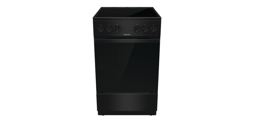 Cuisinière vitrocéramique Hisense HEC5A10BG Noir