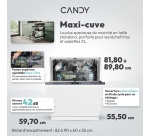 Lave-vaisselle encastrable Candy CI 4A2F0SA  60 CM