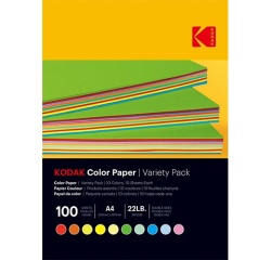 Papier d'impression Kodak Ramette papier A4 80g 100 feuilles couleur