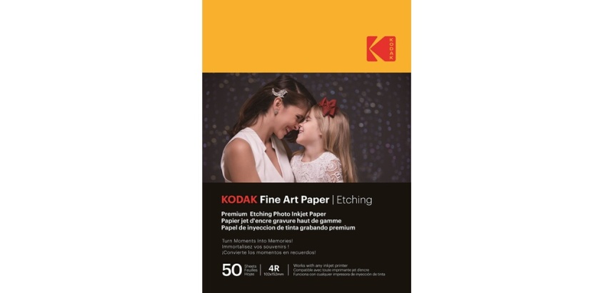 Papier d'impression Kodak Ramette papier photo A6 230 g 50 feuilles