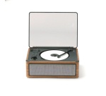 Radio Halterrego Lecteur CD rétro Bluetooth Bois foncé