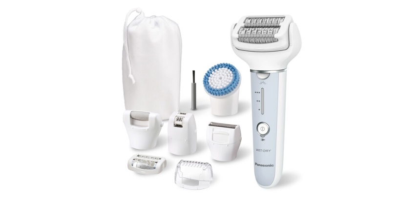 Epilateur électrique Panasonic ES-EY90-A503 5 têtes amovibles, 8 fonctions