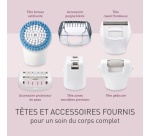 Epilateur électrique Panasonic ES-EY90-A503 5 têtes amovibles, 8 fonctions