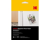Papier d'impression Kodak Pack de 5 feuilles de papier photo magnétique 10 x 15 690g Blanc
