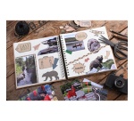 Papier d'impression Avery Dennison 8 autocollants couleur kraft 100% recyclés - A4 - Jet d'encre ou laser