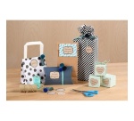 Papier d'impression Avery Dennison 8 autocollants couleur kraft 100% recyclés - A4 - Jet d'encre ou laser