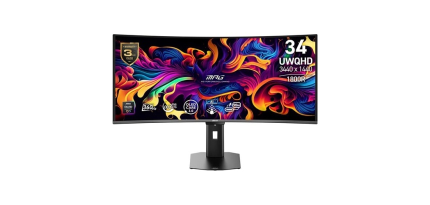 Ecran PC Msi MPG 341CQR QD-OLED X36